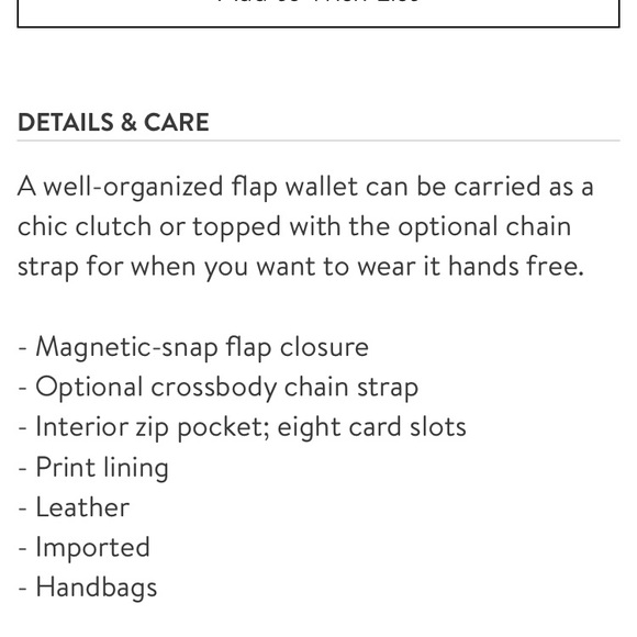 Ted Baker London Wallet on chain. - Picture 8 of 8